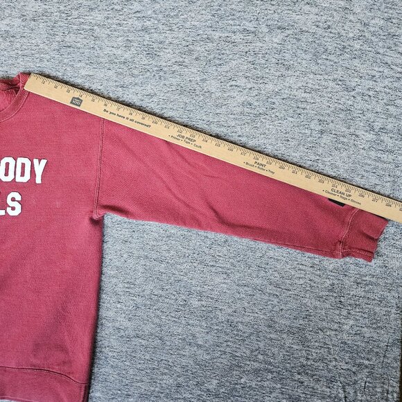 Crime Junkie Podcast Hoodie Adult Small Full Body Chills Sweatshirt Crewneck EUC - Picture 8 of 8